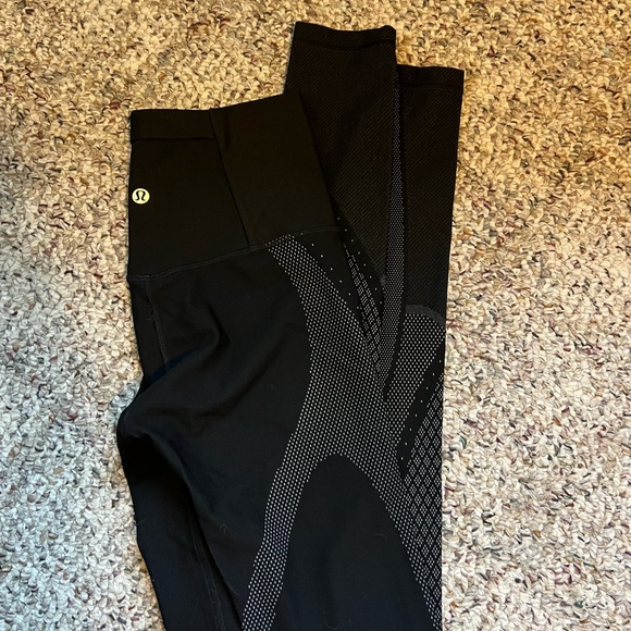 Lululemon Black Leggings - Picture 1 of 7